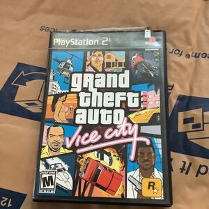 Grand Theft Auto Vice City Sony PlayStation 2 PS2 GTA Manual And Box Only